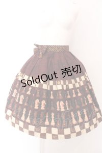 Innocent World / チョコチェススカート M ワイン O-25-03-12-013-IW-SK-OW-OS