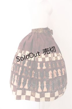 画像4: Innocent World / チョコチェススカート M ワイン O-25-03-12-013-IW-SK-OW-OS
