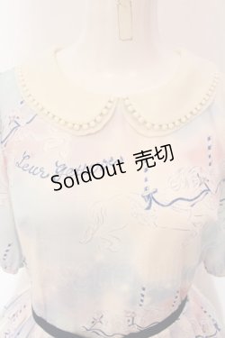 画像2: Leur Getter / Dreamy Carousel袖付ワンピース M サックス O-25-03-13-005-LU-OP-OW-OS