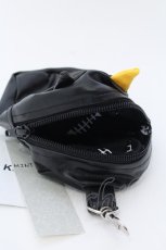 画像3: 【SALE】MINT NeKO / てかてかねこじろうポーチ  ブラック O-25-03-13-1037-HN-ZA-IG-ZT394-F002 (3)