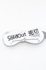 NieR Clothing / 取り外しジェルパッド付アイマスク  おこ O-25-03-13-1041-PU-ZA-OW-ZT-K016