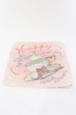 画像1: 【SALE】Enchantlic Enchantilly / タオルハンカチ  Happy Bird柄 ピンク O-25-03-13-1045-LO-OP-IG-ZTK016 (1)