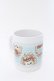 画像1: Enchantlic Enchantilly / Happyマグカップセット クイーンキャット柄マグカップ  サックス×シロ O-25-03-13-1047-LO-ZA-IG-ZT0315 (1)