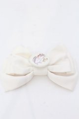 Enchantlic Enchantilly / くるみボタンのリボンブローチ  オフシロ O-25-03-13-1048-LO-AC-IG-ZT-K016