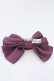 画像2: Enchantlic Enchantilly / くるみボタンのリボンブローチ  ワイン O-25-03-13-1049-LO-AC-IG-ZT-K016 (2)
