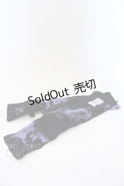 画像2: REFLEM / チェーンベルト付きアームカバー  ブラック×パープル O-25-03-13-1054-PU-ZA-OW-ZT-K016