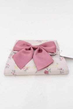 画像1: Maison de FLEUR / マスクケース  ピンクベージュ O-25-03-13-1056-LO-ZA-YM-ZT-K016