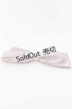 画像2: Fi.n.t / ビッグリボンバレッタ  ピンクベージュ O-25-03-13-1057-CA-AC-IG-ZT-K016