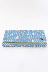 画像1: 【SALE】Franche Lippee / アニマル長財布  アオ O-25-03-13-1058-LO-ZA-YM-ZT-K016 (1)