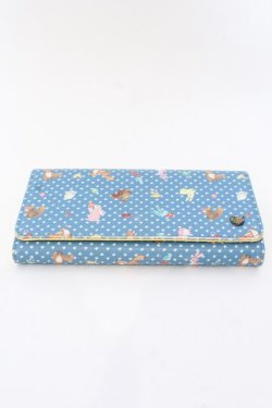 画像1: Franche Lippee / アニマル長財布  アオ O-25-03-13-1058-LO-ZA-YM-ZT-K016