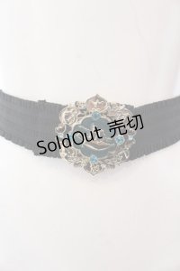 axes femme / アラジン/モチーフゴムベルト  ブルーグリーン O-25-03-13-1007-AX-ZA-OW-ZT-K016