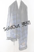 Enchantlic Enchantilly / いばら姫のストール  ブルー O-25-03-13-1011-LO-ZA-OW-OS