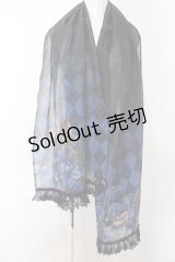 Enchantlic Enchantilly / いばら姫のストール  ブルー O-25-03-13-1011-LO-ZA-OW-OS