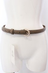 axes femme / キルティングベルト  モカ O-25-03-13-1014-AX-ZA-OW-ZT-K016