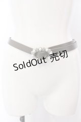 axes femme / 牛革細ベルト  ブラウン O-25-03-13-1015-AX-ZA-OW-OS