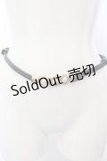 axes femme / お花パール牛革細ベルト  クロ O-25-03-13-1017-AX-ZA-OW-ZT-K016