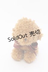 Maison de FLEUR / トイプードルチャーム  ブラウン O-25-03-13-1022-LO-ZA-IG-OS