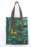 Jane Marple / Joyful crest EMBバッグ  グリーン O-25-03-13-1002-JM-BG-IG-ZT-K013