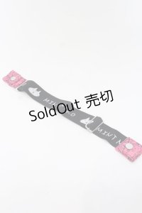 MINT NeKO / びよ〜んベルト  ピンク×ブラック O-25-03-13-1025-HN-ZA-IG-ZT394-F001