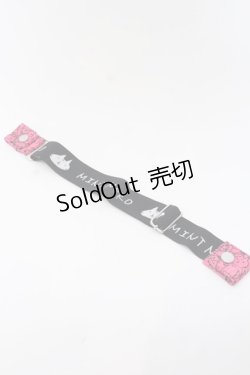 画像1: MINT NeKO / びよ〜んベルト  ピンク×ブラック O-25-03-13-1025-HN-ZA-IG-ZT394-F001