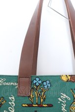 画像2: 【SALE】Jane Marple / Joyful crest EMBバッグ  グリーン O-25-03-13-1002-JM-BG-IG-ZTK013 (2)