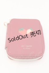 ｍ petit by misako / AMハートミラー付ポーチ ポーチ単品  アカ O-25-03-13-1034-LO-ZA-IG-ZT