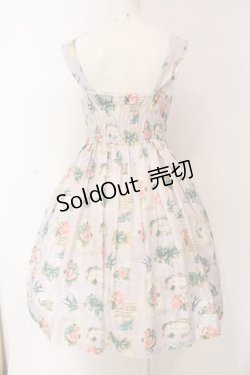画像4: Leur Getter / Antique Cardチュールリボン付キャミワンピース  ラベンダー O-25-03-13-006-LU-OP-OW-OS