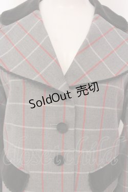 画像2: Leur Getter / ウィンドチェックセットアップ  グレー O-25-03-13-008-LU-JA-OW-OS