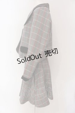 画像4: Leur Getter / ウィンドチェックセットアップ  グレー O-25-03-13-008-LU-JA-OW-OS