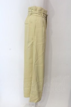 画像3: axes femme / ダブルベルトパンツ F イエロー O-25-03-13-002-AX-PA-OW-ZT239