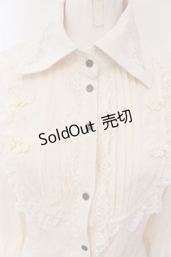 画像2: Ozz oneste / チャイナ刺繍ブラウス  クリーム O-25-03-13-025-OO-BL-IG-OS