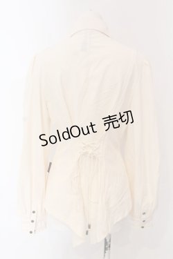 画像4: Ozz oneste / チャイナ刺繍ブラウス  クリーム O-25-03-13-025-OO-BL-IG-OS