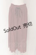 axes femme / 選べる着丈楊柳ワイドパンツ M ピンク O-25-03-13-003-AX-PA-OW-OS