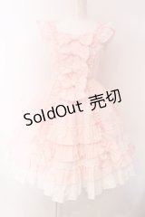 Angelic Pretty / Sweetフリルジャンパースカート  ピンク O-25-03-17-003-AP-OP-IG-OS