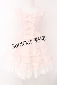 Angelic Pretty / Sweetフリルジャンパースカート  ピンク O-25-03-17-003-AP-OP-IG-OS