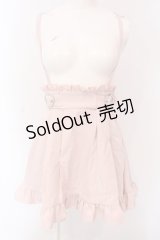DearMyLove / 推し色サイドキラキラハートバックルサス付きスカート M ピンク O-25-03-17-027-EL-SK-OW-OS