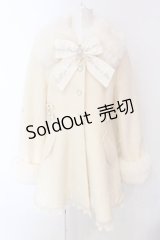 LIZ LISA / ビジューリボンミニ丈Aラインコート  ホワイト O-25-03-17-029-LO-CO-OW-OS