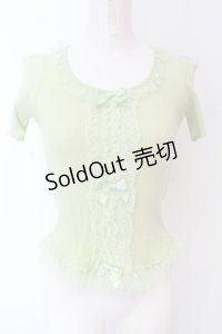 JESUS DIAMANTE / ミス・ディアマンテニット 38 マカロンミント O-25-03-17-030-JE-TO-IG-OS