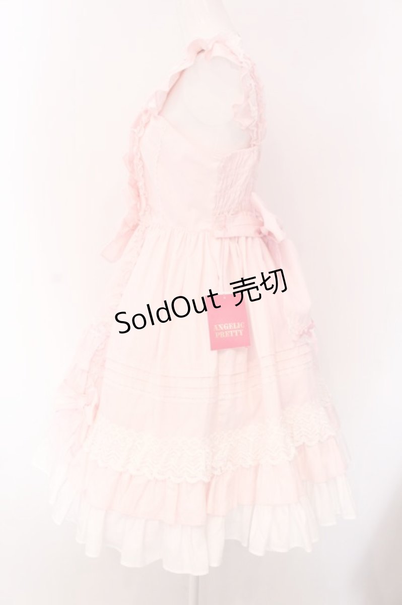 画像4: Angelic Pretty / Sweetフリルジャンパースカート  ピンク O-25-03-17-003-AP-OP-IG-OS (4)