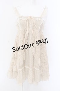 axes femme / レースチュニック M 生成り O-25-03-17-051-AX-TO-IG-OS