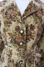 画像2: 【SALE】axes femme / ライナー付きゴブランコート M ベージュ O-25-03-17-053-AX-CO-IG-ZTC004 (2)