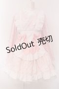 途川少女 / うさぎ柄着物ワンピース M ピンク×シロ O-25-03-17-005-LO-OP-OW-OS