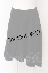 PEACE NOW / 多ボタンスカート  ブラック O-25-03-17-064-PU-SK-OW-OS