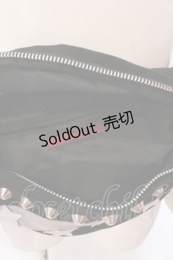 画像4: RNA / レザースターボディバッグ  ブラック O-25-03-17-070-PU-BG-IG-OS
