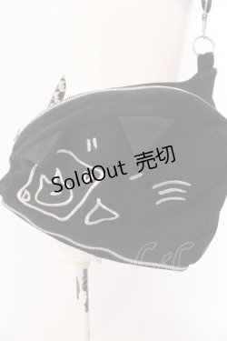 画像2: MINT NeKO / ねこショルダーバッグ  ブラック O-25-03-17-072-HN-BG-IG-OS