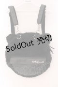 HELL CAT PUNKS / キャトフェイスファーバッグ  ブラック O-25-03-17-074-PU-BG-IG-OS