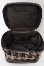 画像4: 【SALE】Fi.n.t / ストラップ付き2wayバニティポーチ  ブラウン O-25-03-17-076-CA-BG-IG-ZTK020 (4)