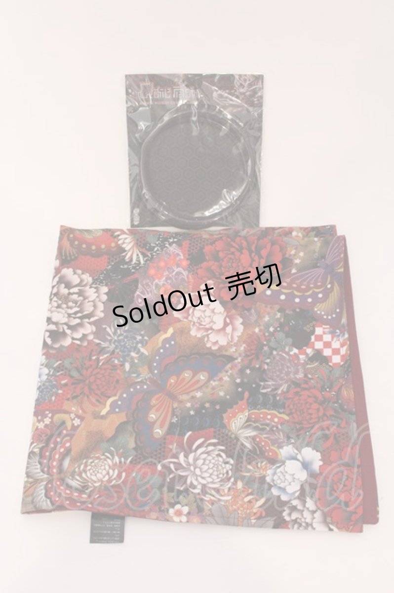 画像5: Qutie Frash / 浴衣4点SET  蝶（レッド） O-25-03-17-006-QU-OP-OW-OS (5)