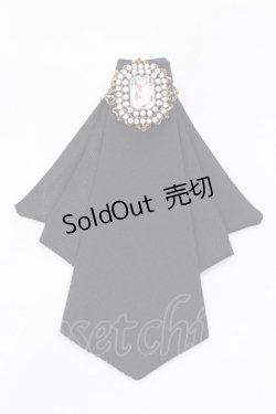 画像1: axes femme / タイ風ピン付ブローチ  クロ O-25-03-17-090-AX-AC-IG-OS