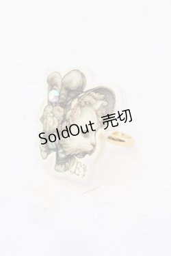 画像1: Enchantlic Enchantilly / Dolled up リング（猫ちゃん）  ボンネットねこちゃん O-25-03-17-092-LO-AC-IG-OS